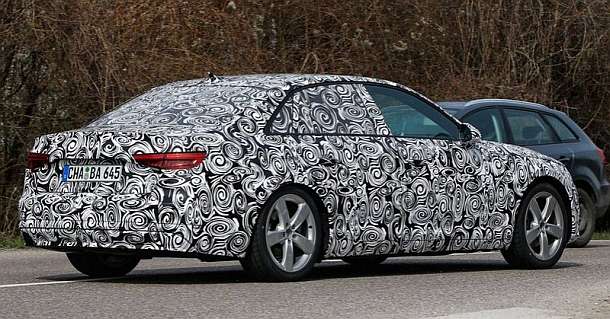 2016 Audi A4 side view