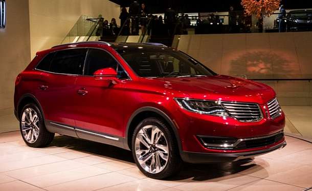 2016 Lincoln MKX side view