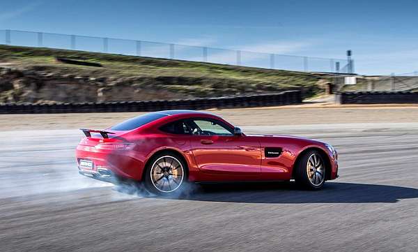 2016 Mercedes-Benz AMG GT S on the road 3
