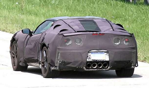 2017 Chevrolet Corvette Zora ZR1 rear view