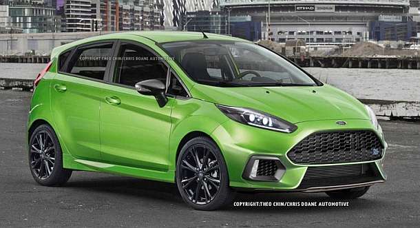 2017 Ford Fiesta RS side view